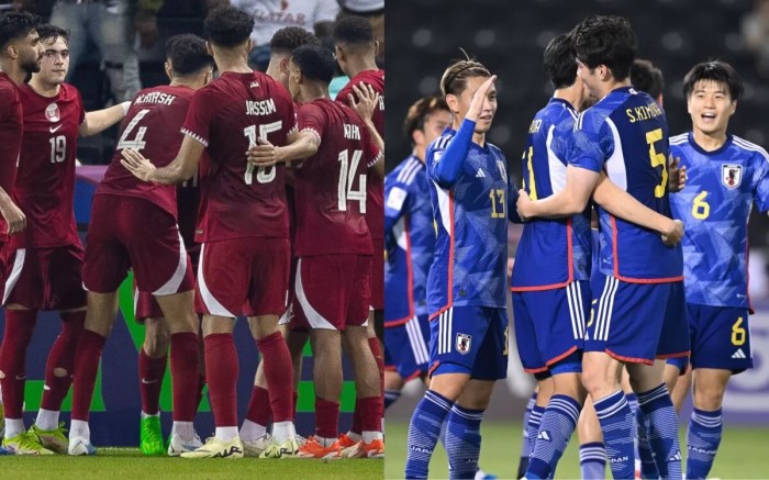 Skor Qatar vs Jepang